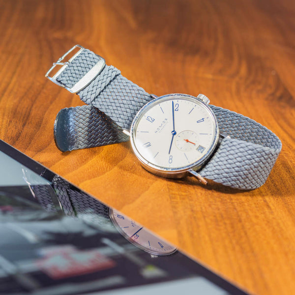 Perlon Watch Strap Grey - Main Image