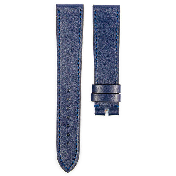 Monochrome - Smooth Calfskin Watch Strap - Blue – Monochrome Shop