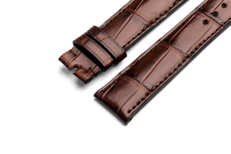 Monochrome Watches Shop | Alligator Watch Strap - Brown