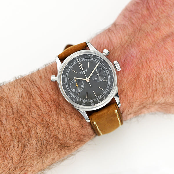 Delugs Cinturino in pelle di vitello Crazy Horse Cognac