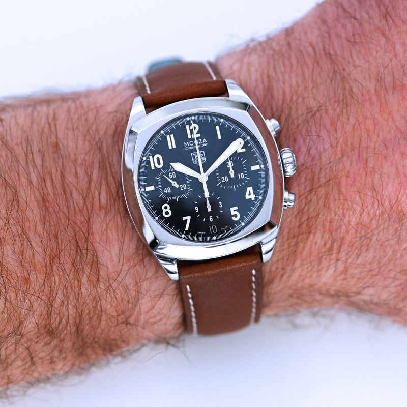 Monochrome Watches Shop | Cuoio Toscane Calfskin Watch Strap - Cognac