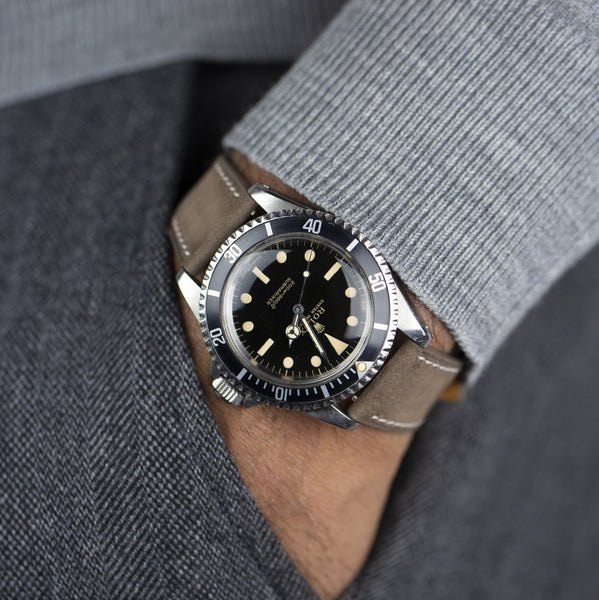 Monochrome Cinturino in nabuk Taupe Monochrome Shop