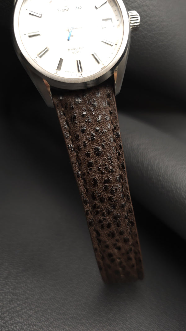 Monochrome Watches Shop | Terry Crafted - Black Diamond Wagyu Leather - Urushi Lacquer – Brown