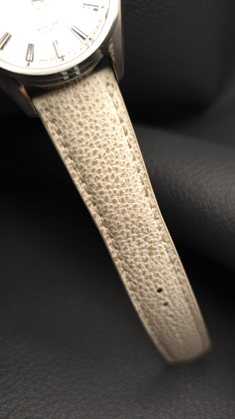 Monochrome Watches Shop | Terry Crafted - Black Diamond Wagyu Leather - Urushi Lacquer - Ivory