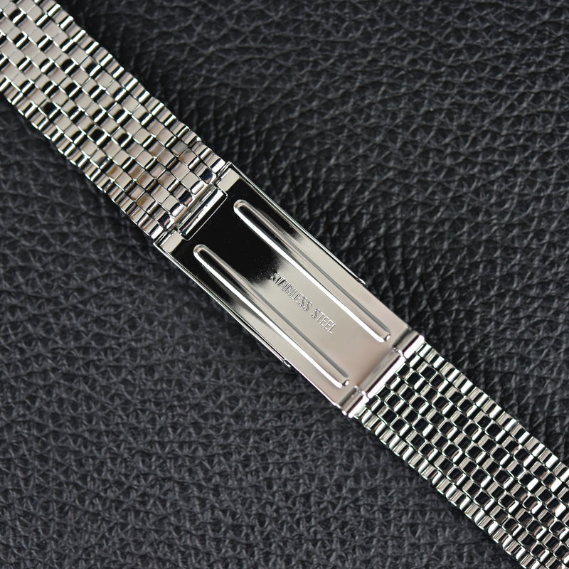 20MM Silver Gold Jubilee Watch Strap Band Oyster Clasp Bracelet For Ro –  STRAPVERS