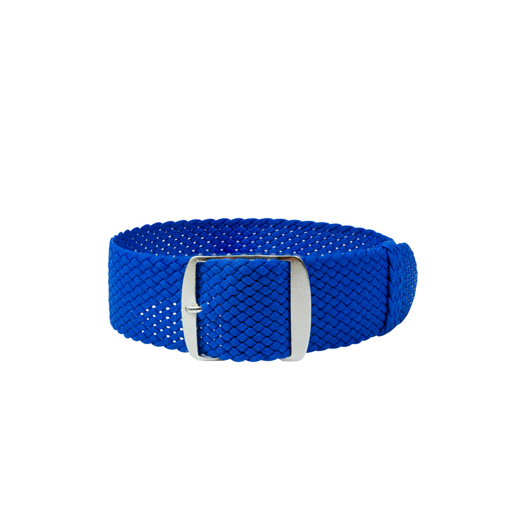 Perlon Watch Strap - Aqua Blue – Monochrome Shop
