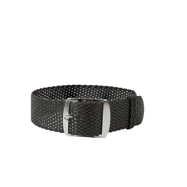 Perlon Watch Strap - Black – Monochrome Shop