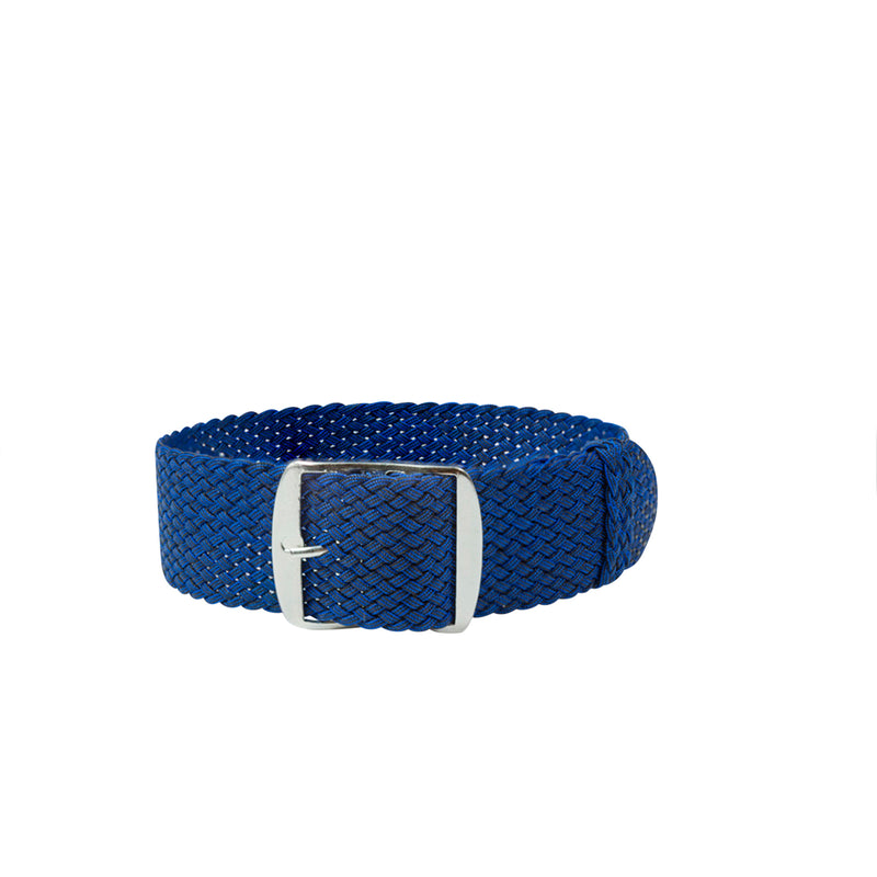 Monochrome Watches Shop | Perlon Strap - Navy Blue