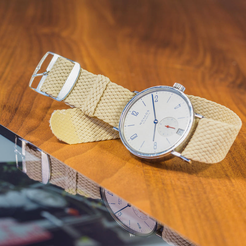 Monochrome Watches Shop | Perlon Strap - Sand