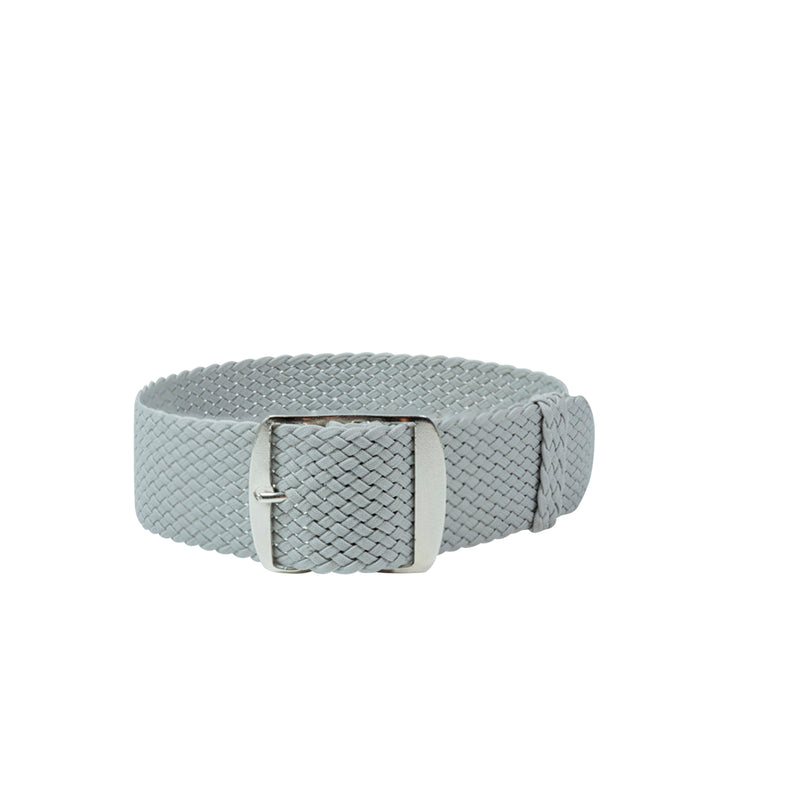 Perlon Watch Strap - Stone Grey – Monochrome Shop