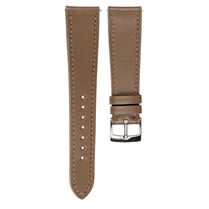 Monochrome Watches Shop | Delugs - Buttero - Calfskin Watch Strap - Taupe