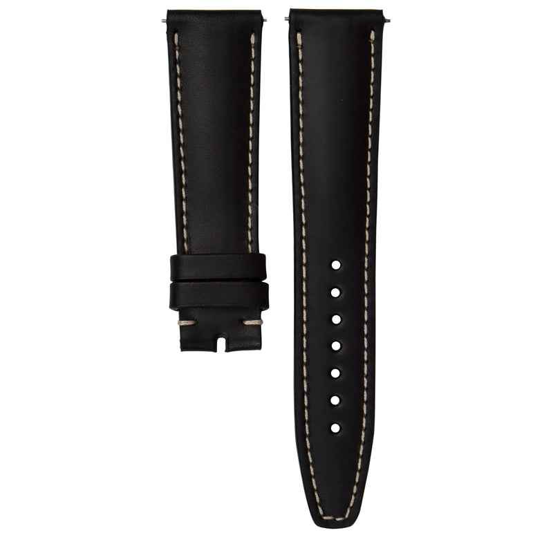 Monochrome Watches Shop | Cuoio Toscane Calfskin Watch Strap - Black
