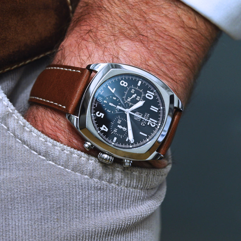 Monochrome Watches Shop | Cuoio Toscane Calfskin Watch Strap - Cognac