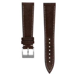 Monochrome Watches Shop | Nubuck Watch Strap - Brown
