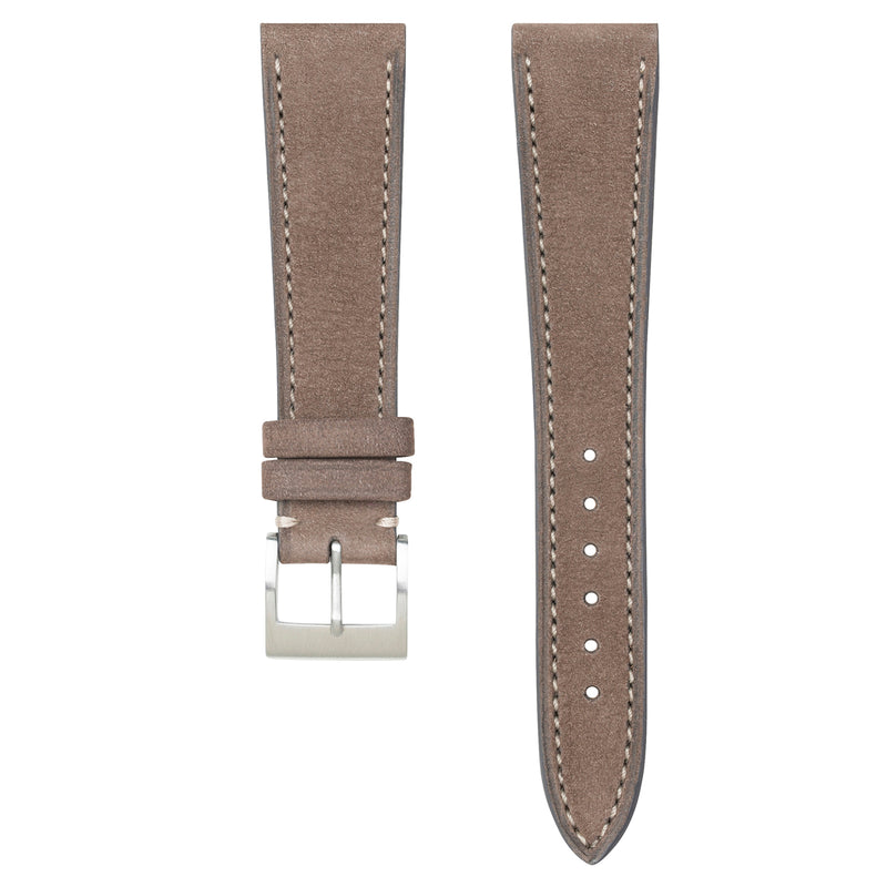 Monochrome Watches Shop | Nubuck Watch Strap - Taupe